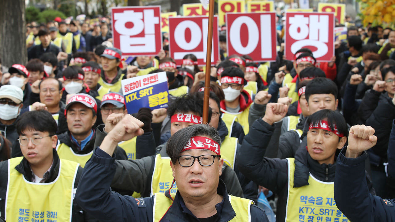 Южная Корея опережает самые развитые страны мира по числу забастовок