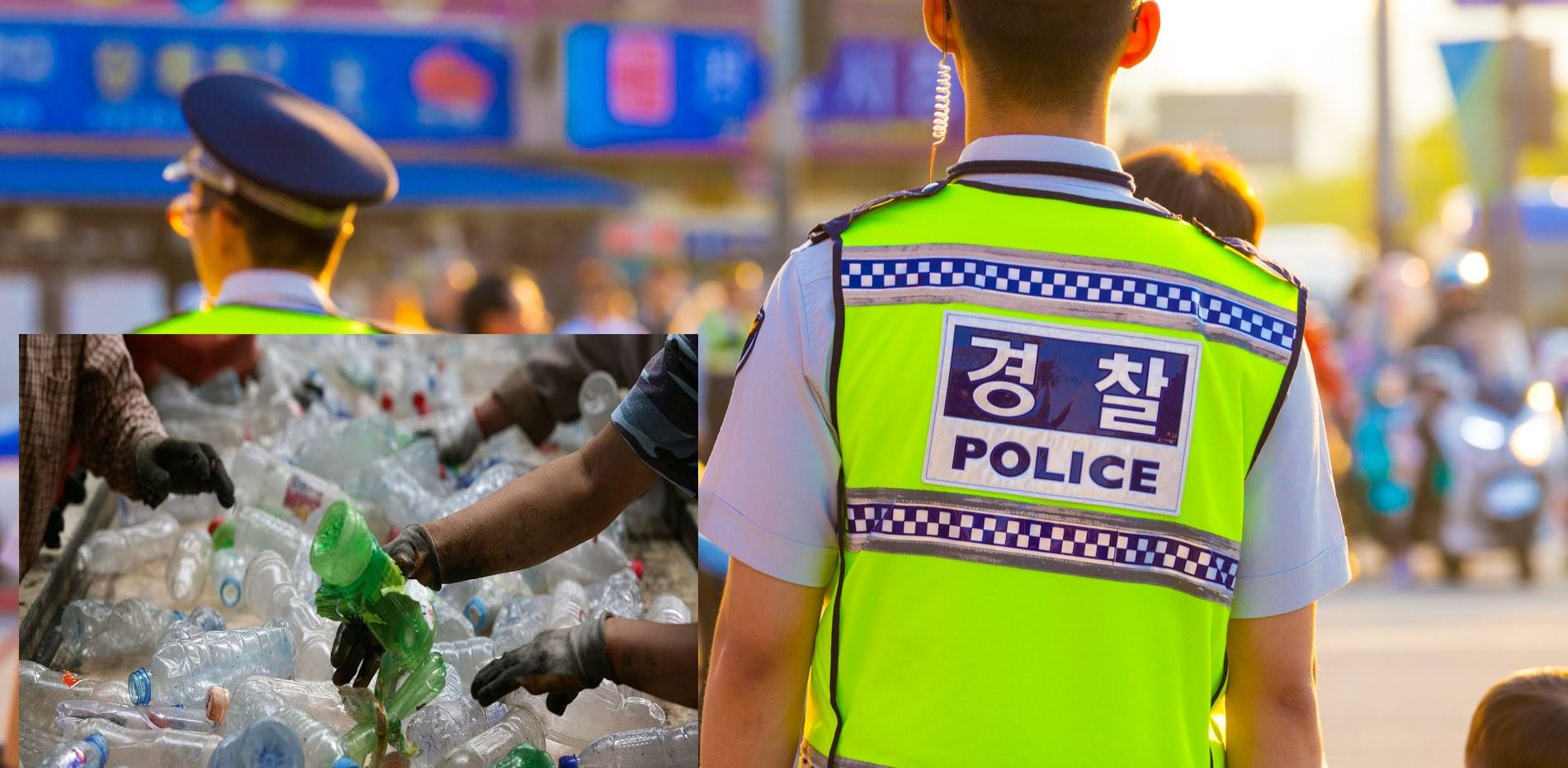 Что общего между пластиковыми бутылками и полицейской униформой