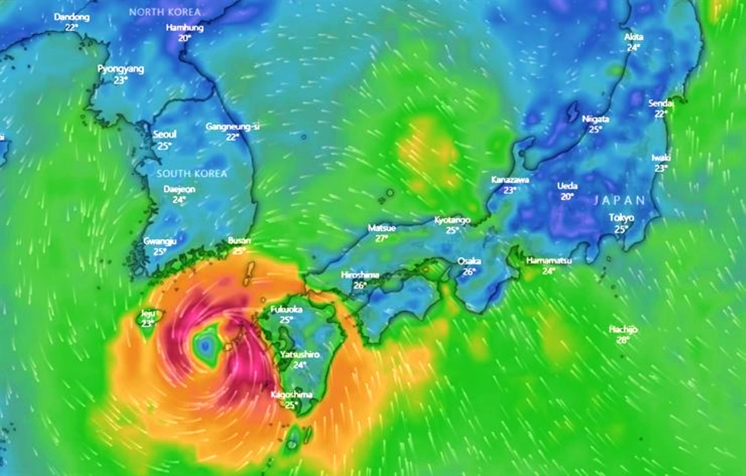 Наступает календарный период разрушительных тайфунов